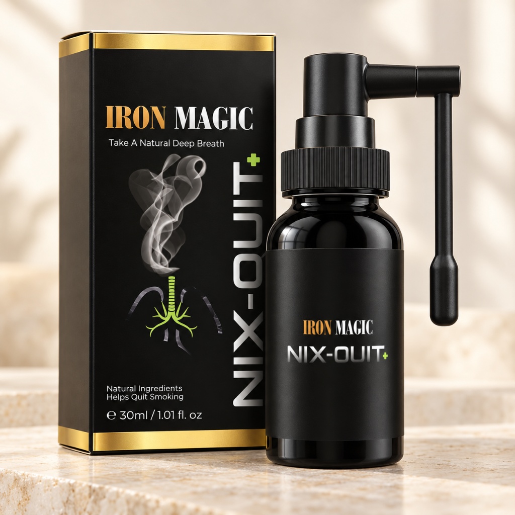 IRON MAGIC NIX-QUIT+ 30ml Orijinal Kutu ve Şişe
